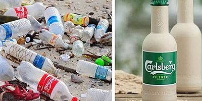COCA-COLA AND CARLSBERG WİLL SWİTCH TO PLANT-BASED BOTTLES THAT BREAK DOWN WİTHİN A YEAR